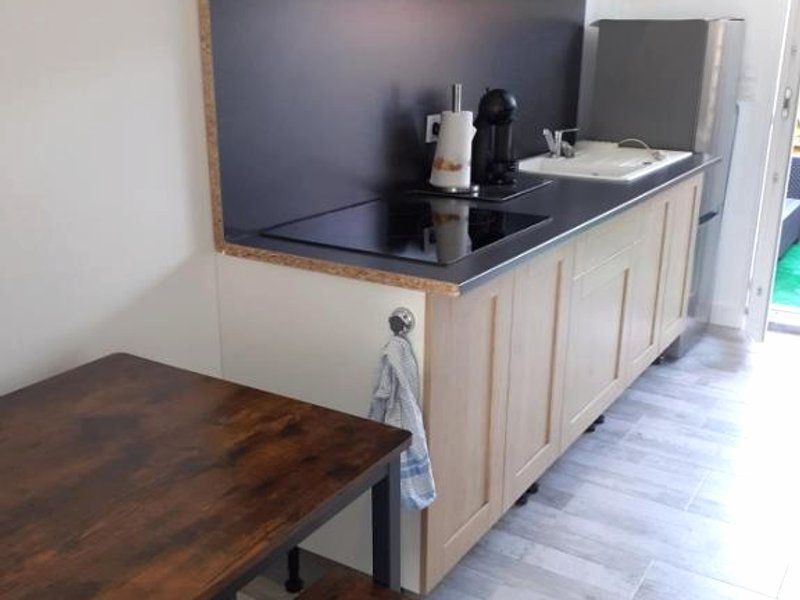 Studio avec mezzanineの写真