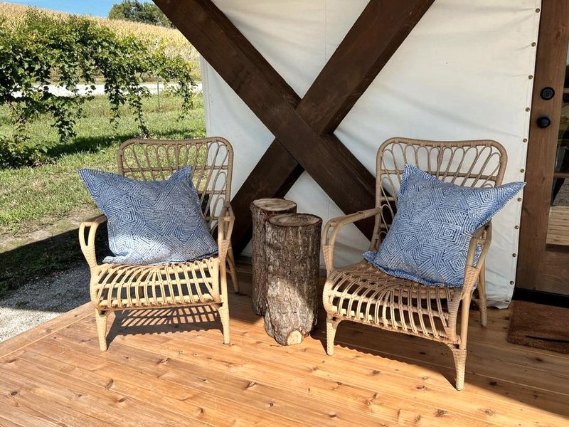 Enchanting Tented Cabin with Amazing Interior and Exterior in Tekamah, Nebraskaの写真