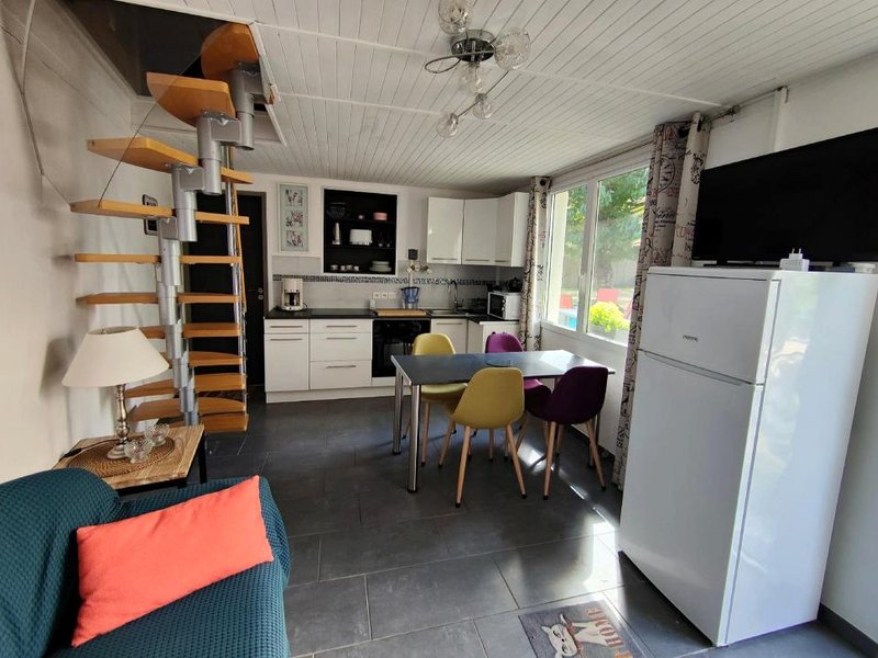 ［サン ブランシュ］一軒家（50m²）｜ 2ベッドルーム／1バスルーム (Gite Pause au jardin )の写真