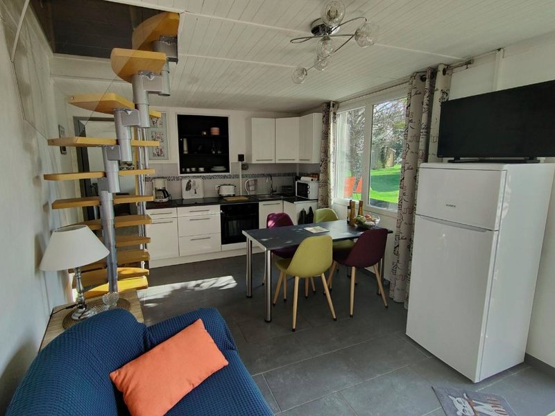 ［サン ブランシュ］一軒家（50m²）｜ 2ベッドルーム／1バスルーム (Gite Pause au jardin )の写真