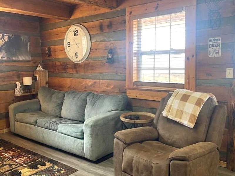 Lookout Mtn cabin with a viewの写真