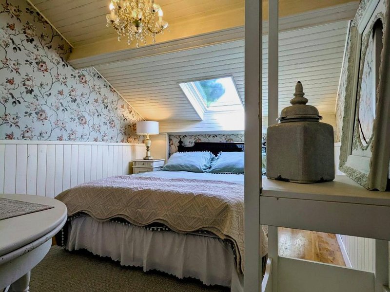 Chambre Verte avec Jardin partagé près du Puy-en-Velay - FR-1-582-498 (Chambre Verte avec Jardin partage pres du Puy-en-Velay - FR-1-582-498)の写真