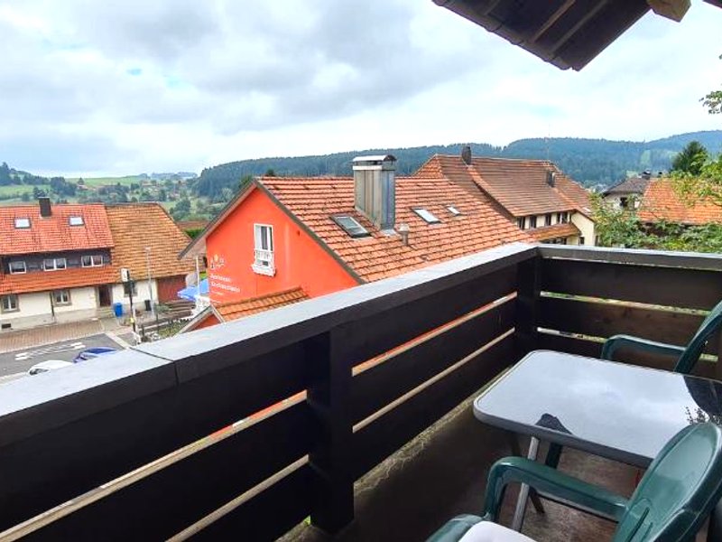 Pension Hauber - Kirschtortenzimmer mit Balkonの写真