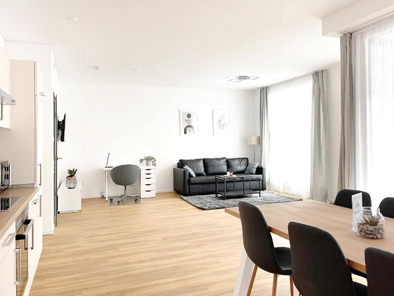 Moderne Apartments im Herzen der Stadt I private Tiefgarage mit Ladesäulen I home2share (Moderne Apartments im Herzen der Stadt I private Tiefgarage mit Ladesaulen I home2share)の写真
